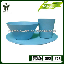 latest developed fashionable plant fiber dinnerware set